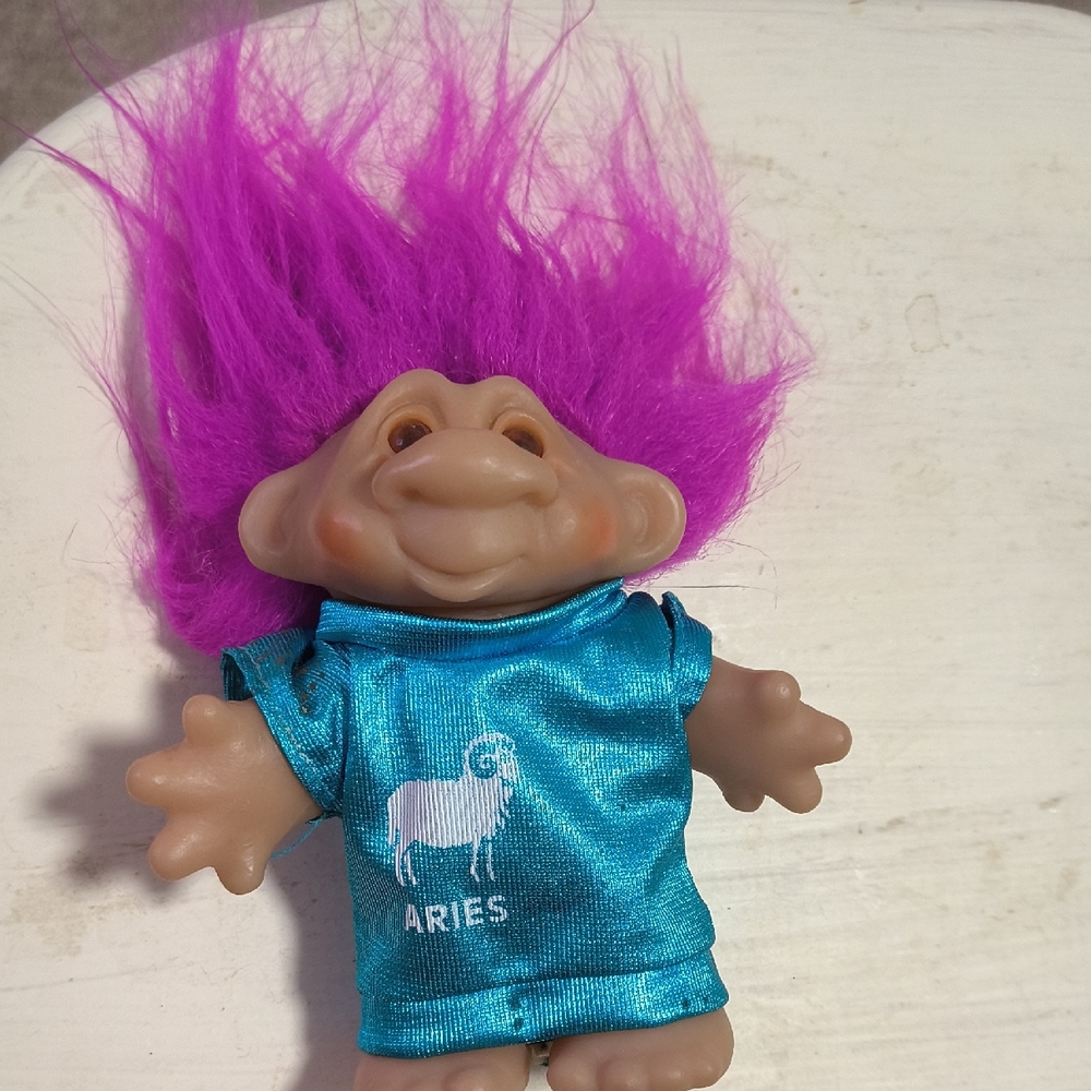 Vintage Troll Doll Aries